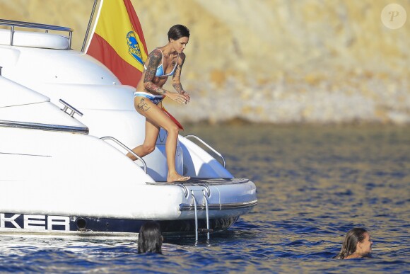 Le mannequin australien Ruby Rose en vacances avec des amis à Ibiza, Espagne, le 1 er Août 2016.