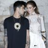 Gigi Hadid et son compagnon Zayn Malik au défilé de mode prêt-à-porter printemps-été 2017 "Givenchy" à Paris. Le 2 octobre 2016 © Olivier Borde / Bestimage