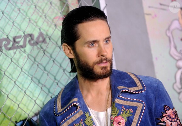 Jared Leto à la première du film "Suicide Squad" à New York. Le 1er août 2016