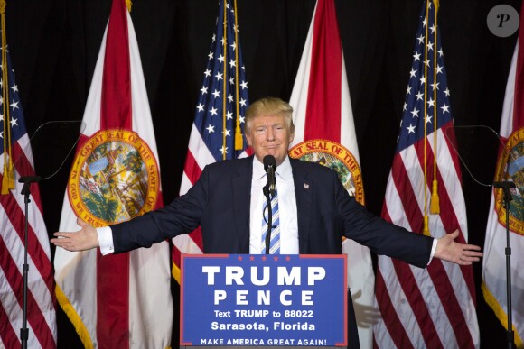 Donald Trump en Floride, le 7 novembre 2016.