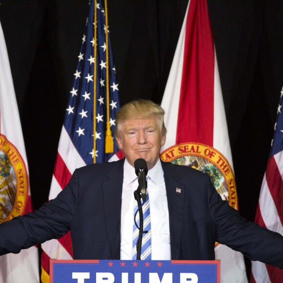 Donald Trump en Floride, le 7 novembre 2016.