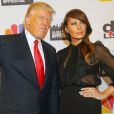Donald Trump et sa femme Melania Trump - Finale de la competition de reality show "All Star Celebrity Apprentice" a New York. Le 19 mai 2013