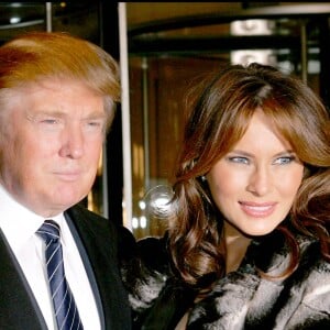 Donald et Melania Trump à New York le 1er novembre 2005