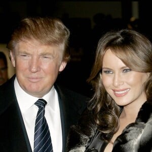 Donald et Melania Trump à New York en novembre 2005