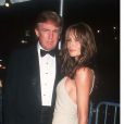 Donald Trump et Melania Knauss à New York le 6 octobre 1999