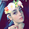 Coralie Porrovecchio sur Snapchat, lundi 10 octobre 2016