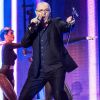Exclusif - Patrick Hernandez lors des répétitions sur le plateau de l'émission "Bercy fête ses 30 ans - Le concert anniversaire" diffusée le 4 décembre 2015 sur TF1 en primetime à l'AccorHotels Arena à Paris, le 3 décembre 2015.