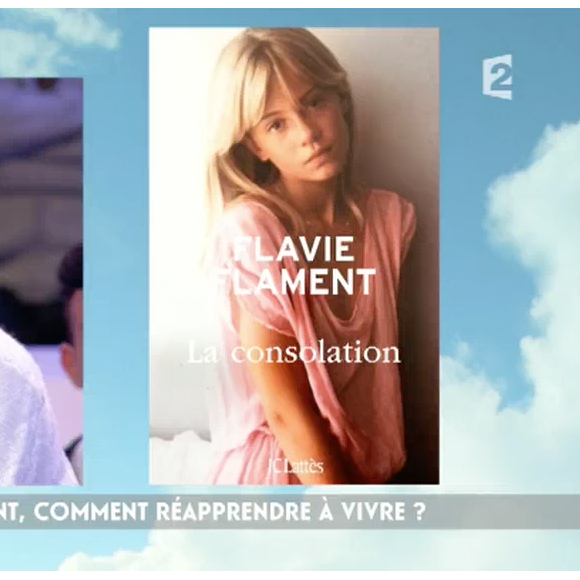 Flavie Flament fait de nouvelles révélations concernant son violeur. Emission "Actuality" sur France 2, le 9 novembre 2016.