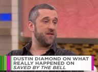 Dustin Diamond (Sauvés par le gong) fait son mea culpa après son livre explosif
