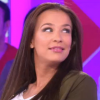 Julie Ricci, sur le plateau du Mad Mag sur NRJ12, le jeudi 28 avril 2016.