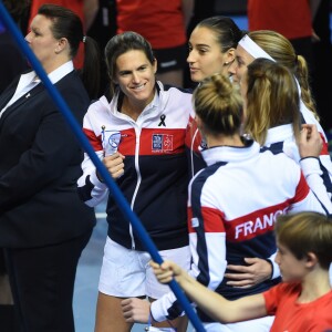 Finale de la Fed Cup à Strasbourg, le 12 novembre 2016.