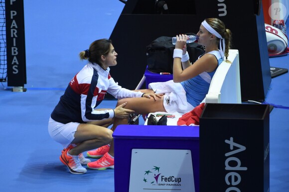Finale de la Fed Cup à Strasbourg, le 12 novembre 2016.