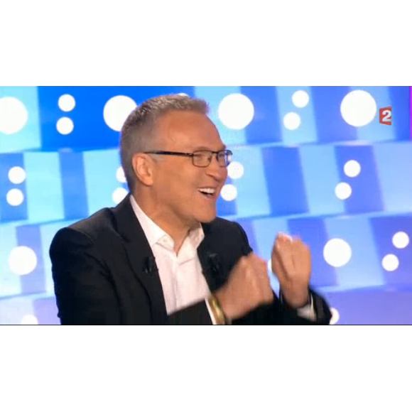 "On n'est pas couché", le 12 novembre 2016 sur France 2. Ici Laurent Ruquier.