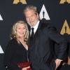 Jeff Bridges, Susan Bridges - Soirée des Governors awards à Los Angeles le 12 novembre 2016