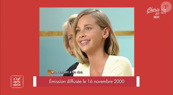 Ophélie Meunier à 12 ans dans "C'est mon choix" sur France 3. Des images dévoilées le 11 novembre 2016 sur Chérie 25.
