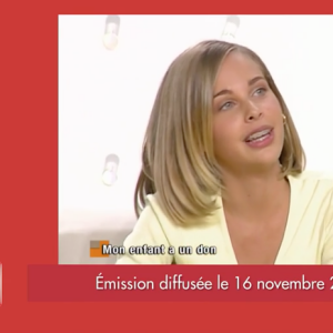 Ophélie Meunier à 12 ans dans "C'est mon choix" sur France 3. Des images dévoilées le 11 novembre 2016 sur Chérie 25.