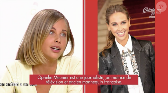 Ophélie Meunier à 12 ans dans "C'est mon choix" sur France 3. Des images dévoilées le 11 novembre 2016 sur Chérie 25.
