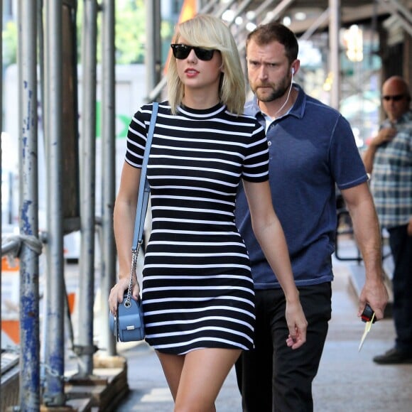 Taylor Swift fait du shopping dans les rues de New York, le 14 septembre 2016