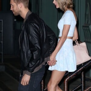 Taylor Swift et son petit ami Calvin Harris ont fait la fête ensemble à New York, le 26 mai 2015