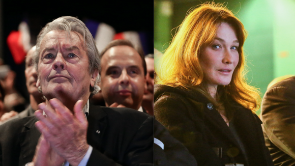 Carla Bruni, fidèle à Nicolas Sarkozy : Alain Delon préfère Alain Juppé