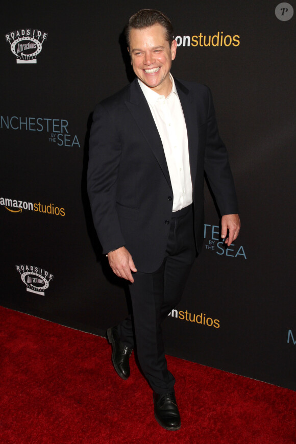 Matt Damon à la première de ''Manchester By The Sea'' à Los Angeles, le 14 novembre 2016 © Byron Purvis/AdMedia via Zuma/Bestimage