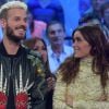 Exclusif - M. Pokora et Jeniferà l'enregistrement de l'émission "Les années bonheur" présentée par Patrick Sébastien à La Plaine-Saint-Denis le 11 octobre 2016.