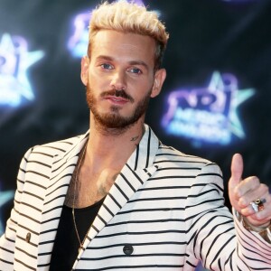 M. Pokora à la 18ème cérémonie des "NRJ Music Awards" au Palais des Festivals à Cannes, le 12 novembre 2016.