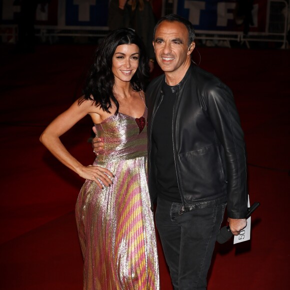 Jenifer et Nikos Aliagas à la 18ème cérémonie des "NRJ Music Awards" au Palais des Festivals à Cannes, le 12 novembre 2016.