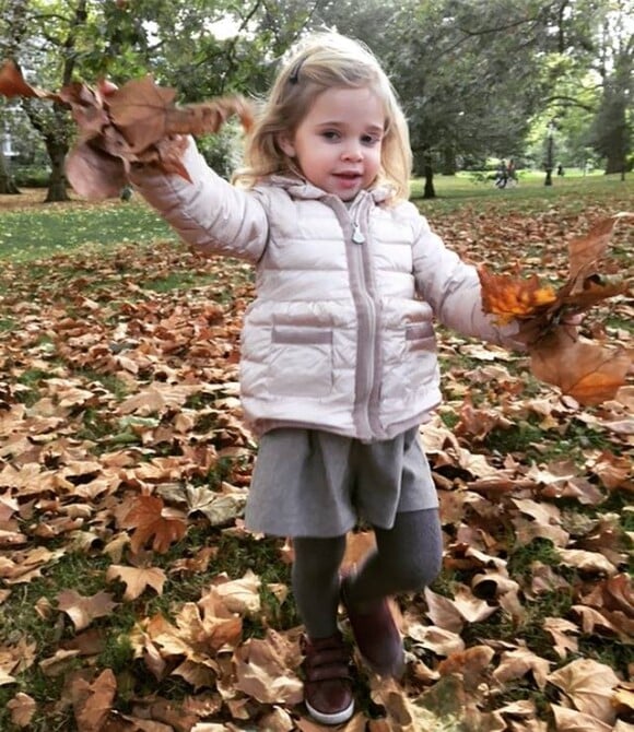 La princesse Leonore de Suede fêtait début octobre l'arrivée de l'automne avec cette photo publiée sur Facebook par la princesse Madeleine.
