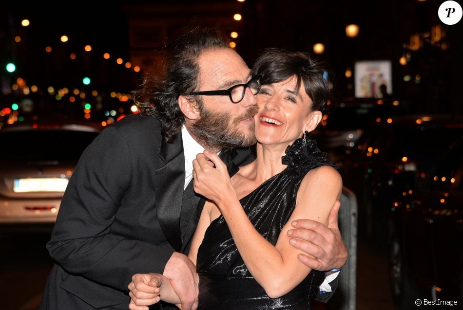Qui Est Le Nouveau Compagnon De Romane Bohringer Romane Bohringer et son compagnon Philippe Rebbot lors de la 10ème