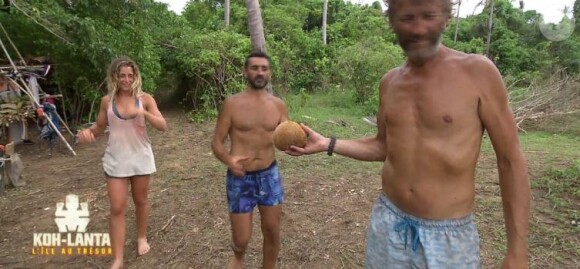 Ludivine, Stéphane, Bruno - "Koh-Lanta, L'île au trésor", le 18 novembre 2016 sur TF1.