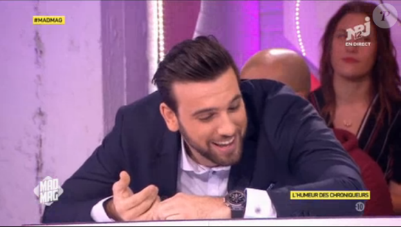 Aymeric Bonnery dévoile être en couple avec Mandy dans "Le Mad Mag", le 16 novembre 2016 sur NRJ12.