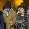 Jesy Nelson et son fiancé Jake Roche passent la soirée au Thorpe Park's Fright Night de Chertsey, le 18 octobre 2015