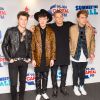 Le groupe Rixton : Charley Bagnall, Jake Roche, Lewi Morgan et Danny Wilkin au Capital FM Summertime Ball le 6 juin 2015