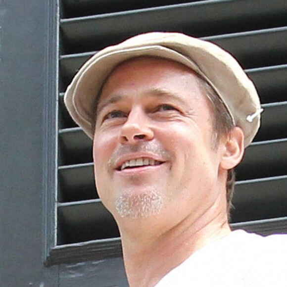 Brad Pitt à la Nouvelle-Orléans, le 17 mai 2014