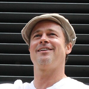 Brad Pitt à la Nouvelle-Orléans, le 17 mai 2014