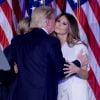 Donald Trump et Melania Trump à New York, le 8 novembre 2016.