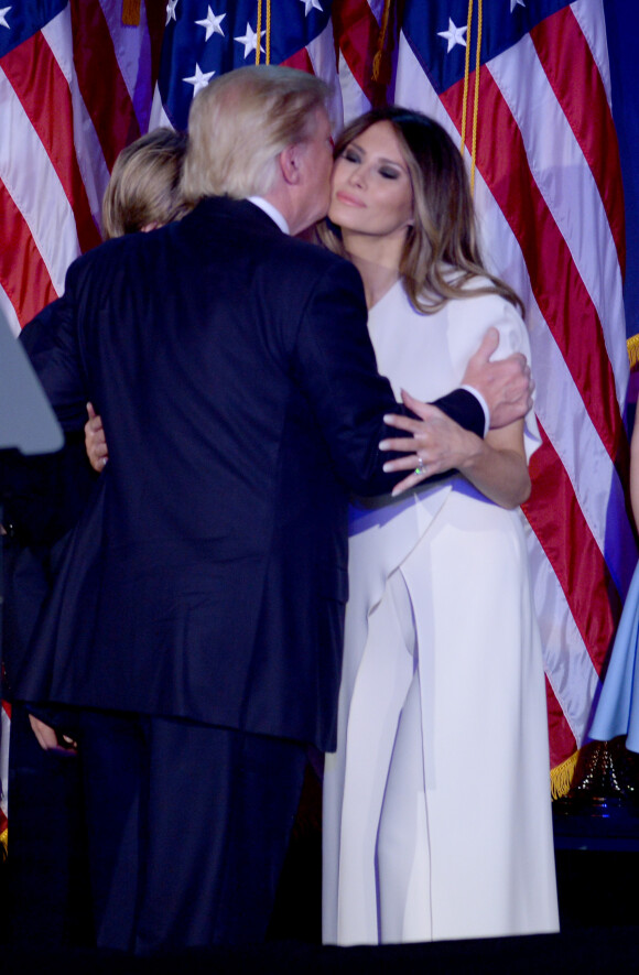 Donald Trump et Melania Trump à New York, le 8 novembre 2016.