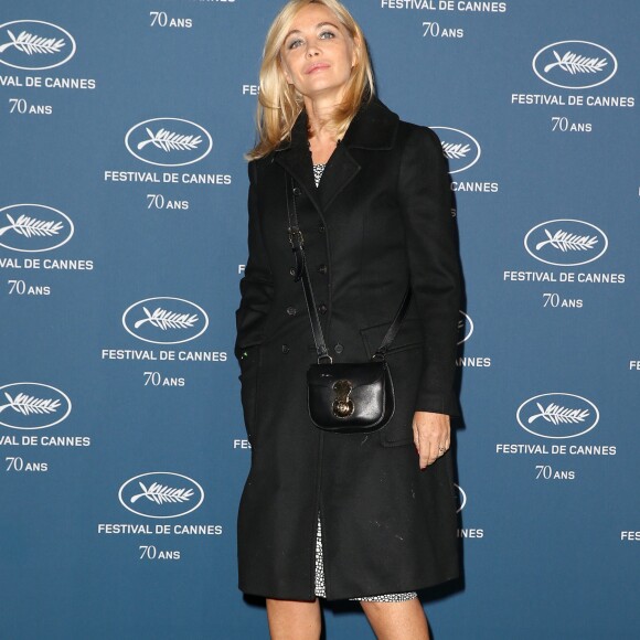 Emmanuelle Béart - Soirée à l'occasion des 70 ans du tout premier festival de Cannes à l'école des Beaux Arts à Paris, le 20 Septembre 2016.