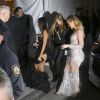 Kourtney et Khloé Kardashian - Angel Ball de la Gabrielle's Angel Foundation for Cancer Research au Cipriani Wall Street. New York, le 21 novembre 2016.