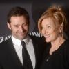 Hugh Jackman et son épouse Deborra-Lee Furness - Angel Ball de la Gabrielle's Angel Foundation for Cancer Research au Cipriani Wall Street. New York, le 21 novembre 2016.