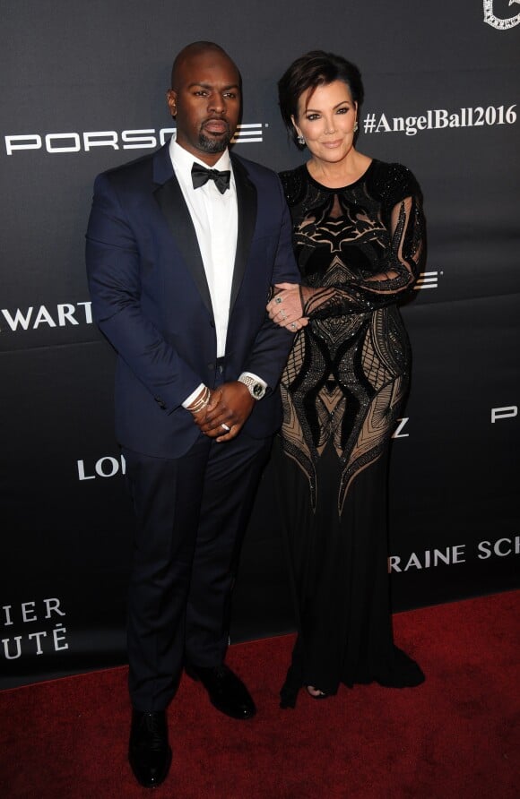 Corey Gamble et Kris Jenner - Angel Ball de la Gabrielle's Angel Foundation for Cancer Research au Cipriani Wall Street. New York, le 21 novembre 2016.