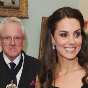 La duchesse Catherine de Cambridge prenait part le 22 novembre 2016 à la cérémonie de remise de prix Wellbeing in Schools Awards de l'association Place2Be dont elle est la marraine, à la Mansion House à Londres.