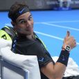 Rafael Nadal - Match Caritatif de tennis "Djokovic and Friends" au forum Assago à Milan, Italie, le 22 septembre 2016.  Charity Tennis Show ‘Djokovic and Friends' at Assago Forum in Milan, Italy, on September 22, 2016.22/09/2016 - Milan