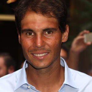 Rafael Nadal - People au "Virtual Tennis Tournament" à New York, le 25 août 2016.