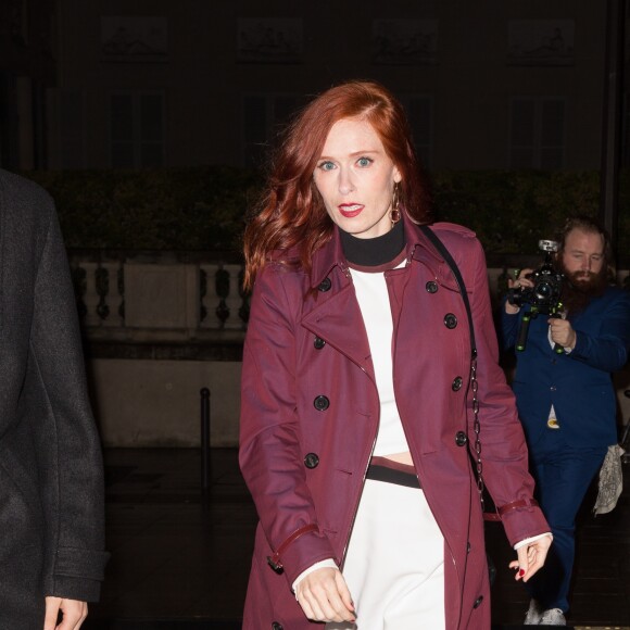 Audrey Fleurot arrive à la 7ème cérémonie "Les hommes de l'année GQ 2016" au musée d'Orsay à Paris, France, le 23 novembre 2016.