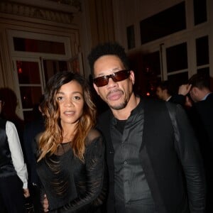 Louisy Joseph et JoeyStarr à la 7ème cérémonie des "Hommes de l'Année GQ" au musée d'Orsay à Paris, le 23 novembre 2016. © Rachid Bellack