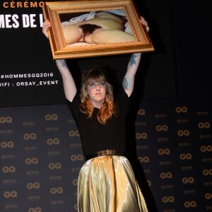 Daphné Bürki à la 7ème cérémonie des "Hommes de l'Année GQ" au musée d'Orsay à Paris, le 23 novembre 2016. © Rachid Bellack