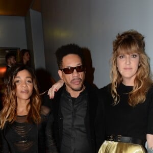 Louisy Joseph, JoeyStarr et Daphné Bürki à la 7ème cérémonie des "Hommes de l'Année GQ" au musée d'Orsay à Paris, le 23 novembre 2016. © Rachid Bellack