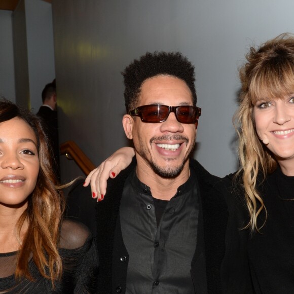 Louisy Joseph, JoeyStarr et Daphné Bürki à la 7ème cérémonie des "Hommes de l'Année GQ" au musée d'Orsay à Paris, le 23 novembre 2016. © Rachid Bellack